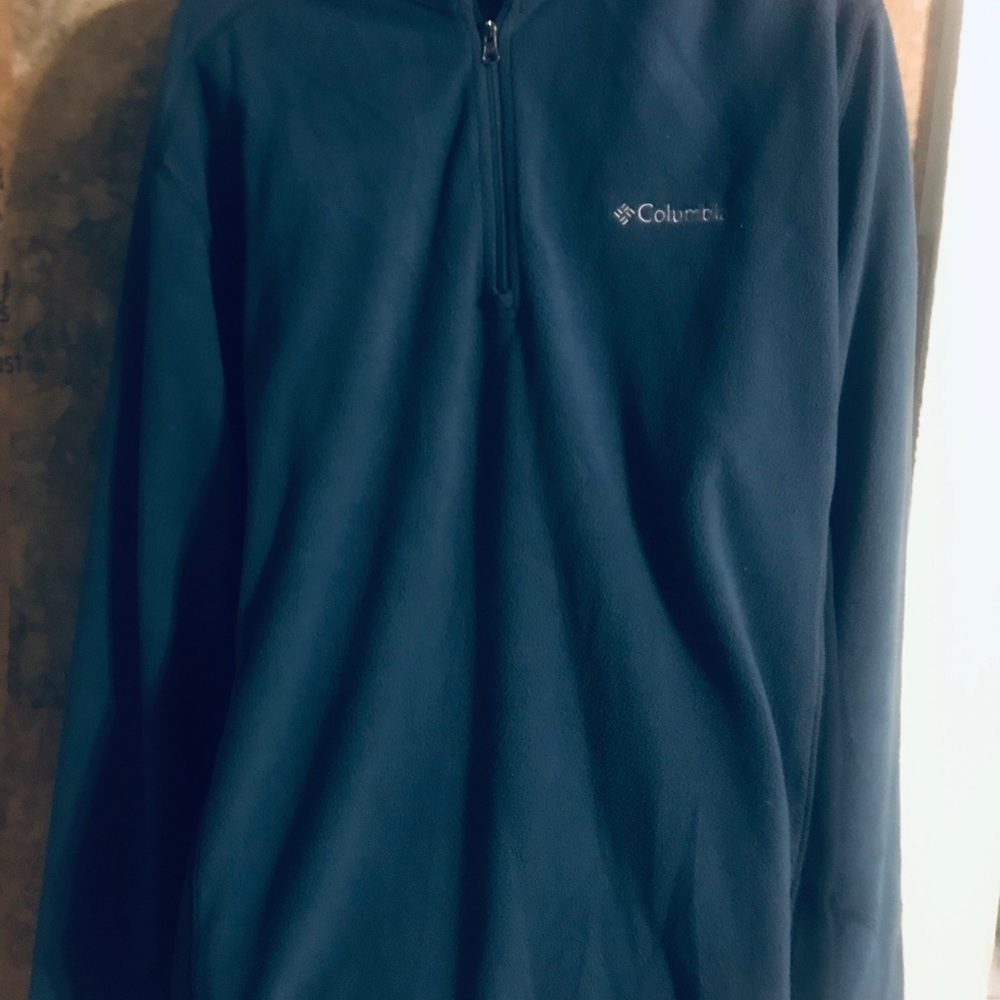 Columbian pull over blue